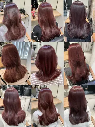 ロング カラー 戸川凜音 とがわりんねのヘアスタイル