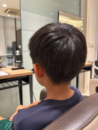 メンズ キッズ 笹崎 愛のヘアスタイル