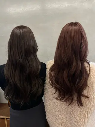 ロング サカモト ナオミのヘアスタイル
