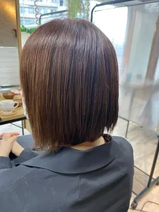 ショート 髪質改善 髪質改善カラーゆうひのヘアスタイル
