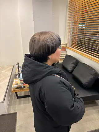 ショート 熊取谷 茉那のヘアスタイル