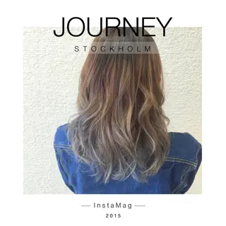 セミロング ロング カラー Lyhair🦊🎀 AKIのヘアスタイル
