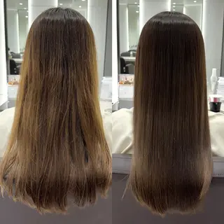 ロング EIGHT plum TOKIOリミテッドのヘアスタイル