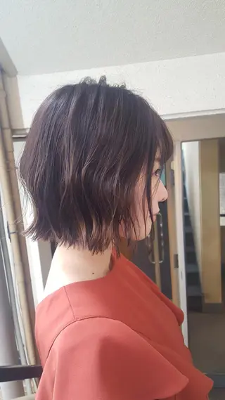 ショート カラー 🔳髪質改善🔳 岡本陽のヘアスタイル