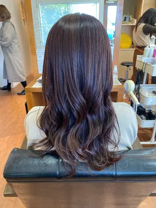 ロング 前橋 姫奈のヘアスタイル
