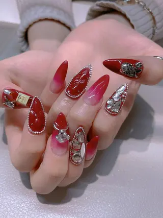 ネイル 長さだし専門店 M2　rikaのネイルデザイン