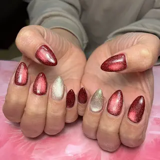 ミディアム hs nail salonのネイルデザイン