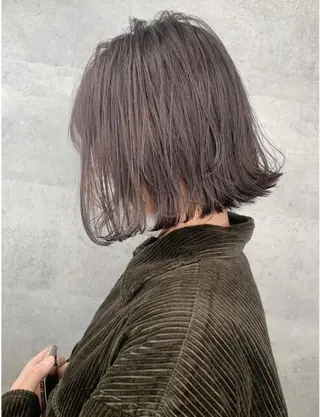ショート カラー _WHITE /藤田唯生のヘアスタイル