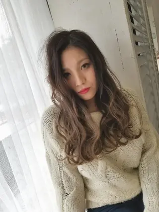 ロング カラー *エクステ/髪質改善 カラー特化*マサキのヘアスタイル