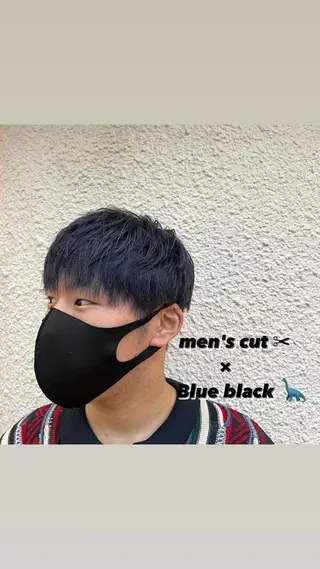 ショート カラー メンズ 茅ヶ崎パーマ特化/ スパイラル/ハルキのヘアスタイル