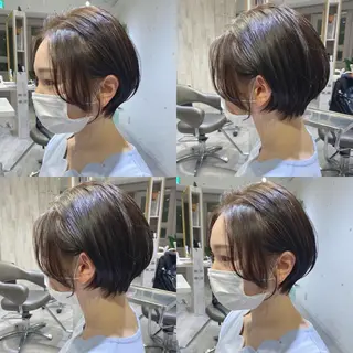 ショート カラー ヘアアレンジ 🌼NAMI 🌼のヘアスタイル