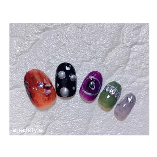 ショート ネイル 👑enen style👑のネイルデザイン
