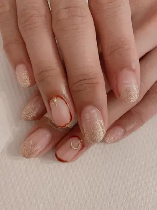 ミディアム shandy nailのネイルデザイン