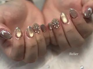 ネイル Nail salon Relierのネイルデザイン