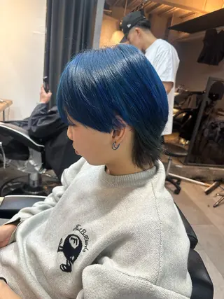 カラー メンズ 🇺🇸大宮パーマ 波巻き/ツイスパのヘアスタイル