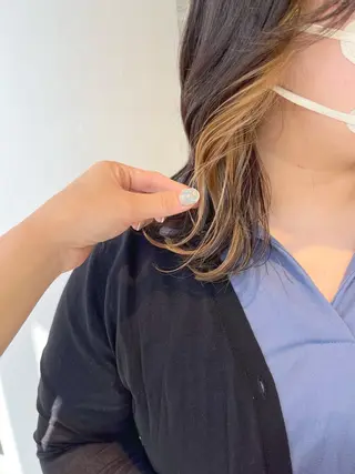 ミディアム ボブ/レイヤー/ 茉莉花のヘアスタイル