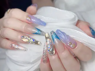 ネイル M🌷nail 長さだし専門店のネイルデザイン
