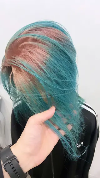 ミディアム カラー 札幌ブリーチカラー/ ダブルカラー/ドイのヘアスタイル