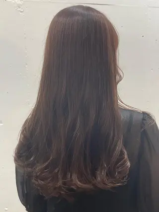 ロング カラー Keita 白髪ぼかしのヘアスタイル