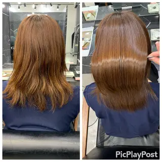 セミロング 大西 魁知のヘアスタイル