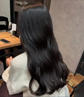 ロング カラー nanako /レイヤーカットのヘアスタイル