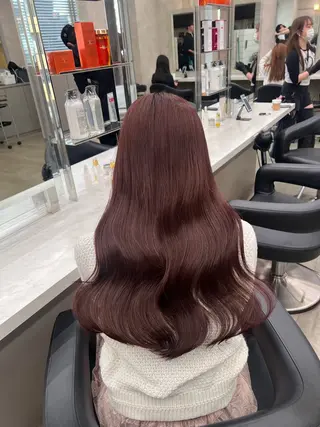 ロング カラー 💖札幌カラー 指名No.1💖玲奈のヘアスタイル