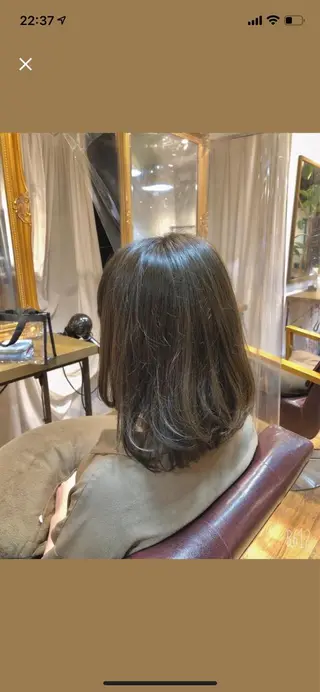 ミディアム カラー 💖透明感カラー💖 mayukoのヘアスタイル