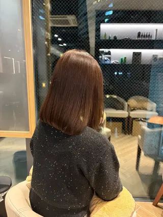 ミディアム カラー backstage青山店所属・山本 瑠虎のヘアスタイル