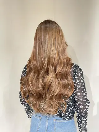 ロング カラー 🦋美髪/エクステ 🦋アベイクミのヘアスタイル