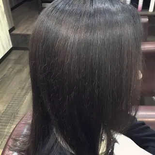 セミロング カラー 金崎 新吾のヘアスタイル