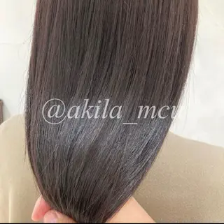 ミディアム カラー ヘアアレンジ エグチ アキラのヘアスタイル