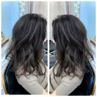 カラー Asuka Mabuchiのヘアスタイル