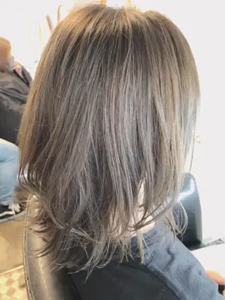 ミディアム 🫧🕊️かたやま さきこ🕊️🫧のヘアスタイル