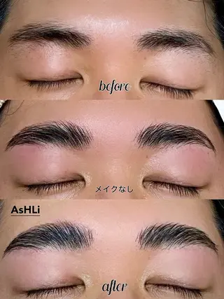 メンズ アイブロウ AsHLi 南青山のエステ・リラクイメージ