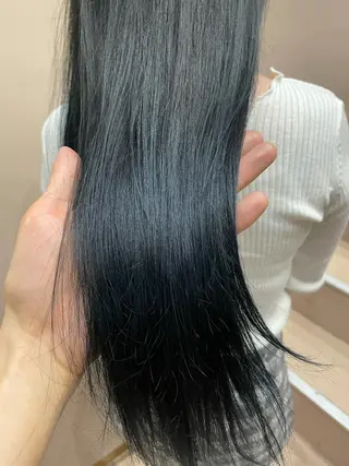 ロング 大山 透輝のヘアスタイル