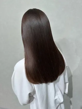 セミロング Luana 照沼翔太のヘアスタイル
