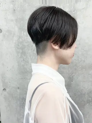 ショート ボブ/ゆるふわ ボブパーマ/とういのヘアスタイル