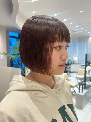 ショート 浅倉栞 /透明感カラーのヘアスタイル