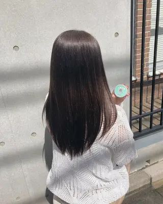 ロング 田牧 みゆきのヘアスタイル