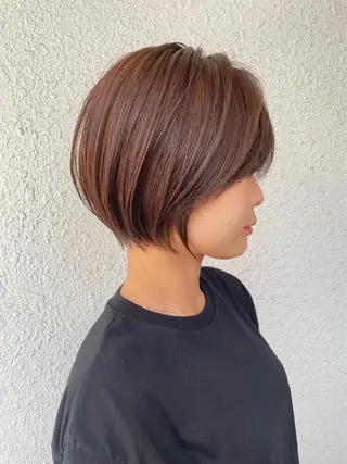 ショート カラー 畔上 尚也のヘアスタイル