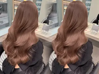 ロング カラー ハセ/ブリーチ / hearts.のヘアスタイル