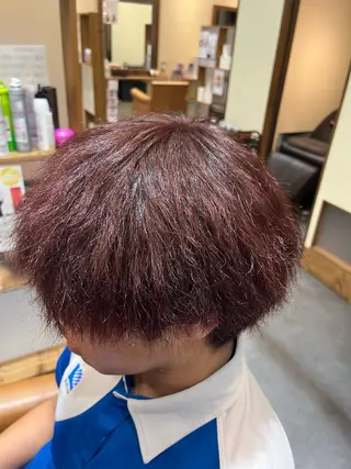 カラー メンズ 名嘉真 美晴のヘアスタイル