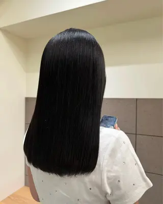 ロング カラー ゆ う あのヘアスタイル