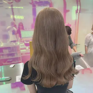セミロング カラー トレンドレイヤー No.1/KOHEIのヘアスタイル