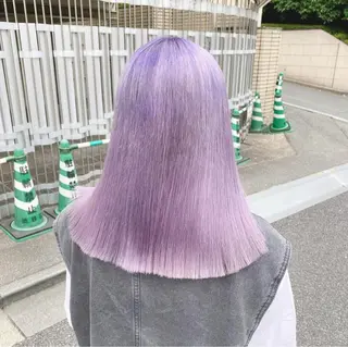 ロング カラー パーマ ヘアアレンジ メンズ キッズ ネイル マツエク・マツパ アイブロウ 💖オタク美容師 ꒰ঌ♡モモ♡໒꒱のヘアスタイル