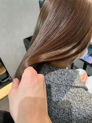 ロング カラー お洒落カジュアル🍃 まなとのヘアスタイル