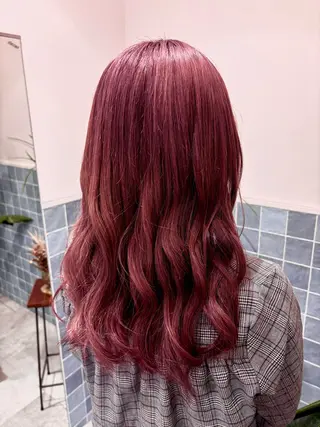 カラー 🍎エクステ/暖色 カラー🍎あyaかのヘアスタイル