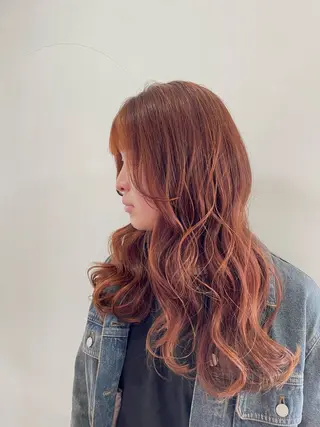 ロング カラー mopa_kaede ナチュラル/レイヤーのヘアスタイル