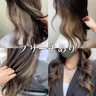 カラー 西本 由香のヘアスタイル