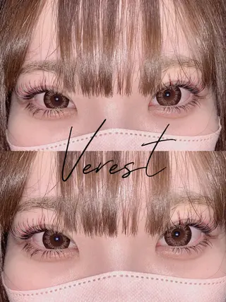マツエク・マツパ トップアイリスト Verestのマツエク・マツパデザイン